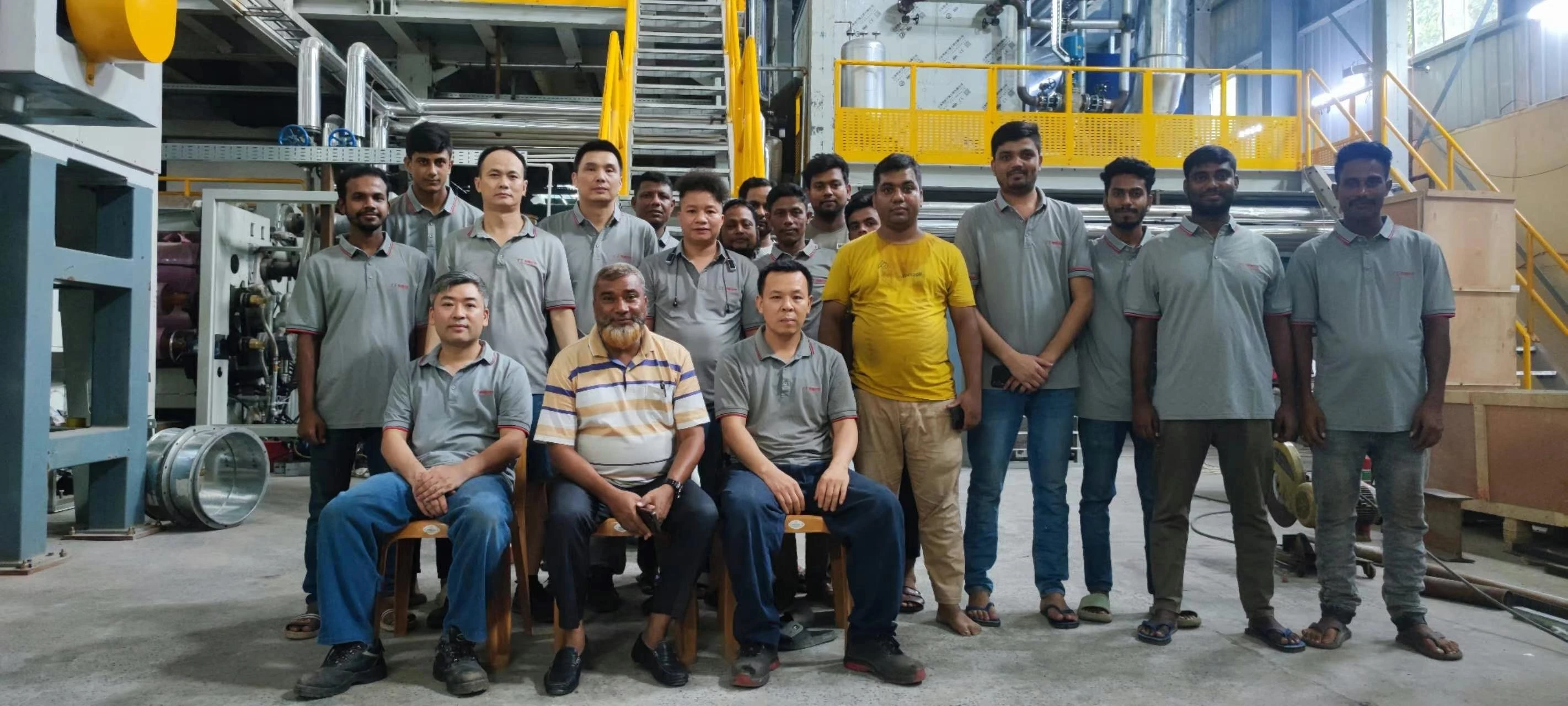 Equipe CL inicia instalação de linha SMSS na fábrica do cliente