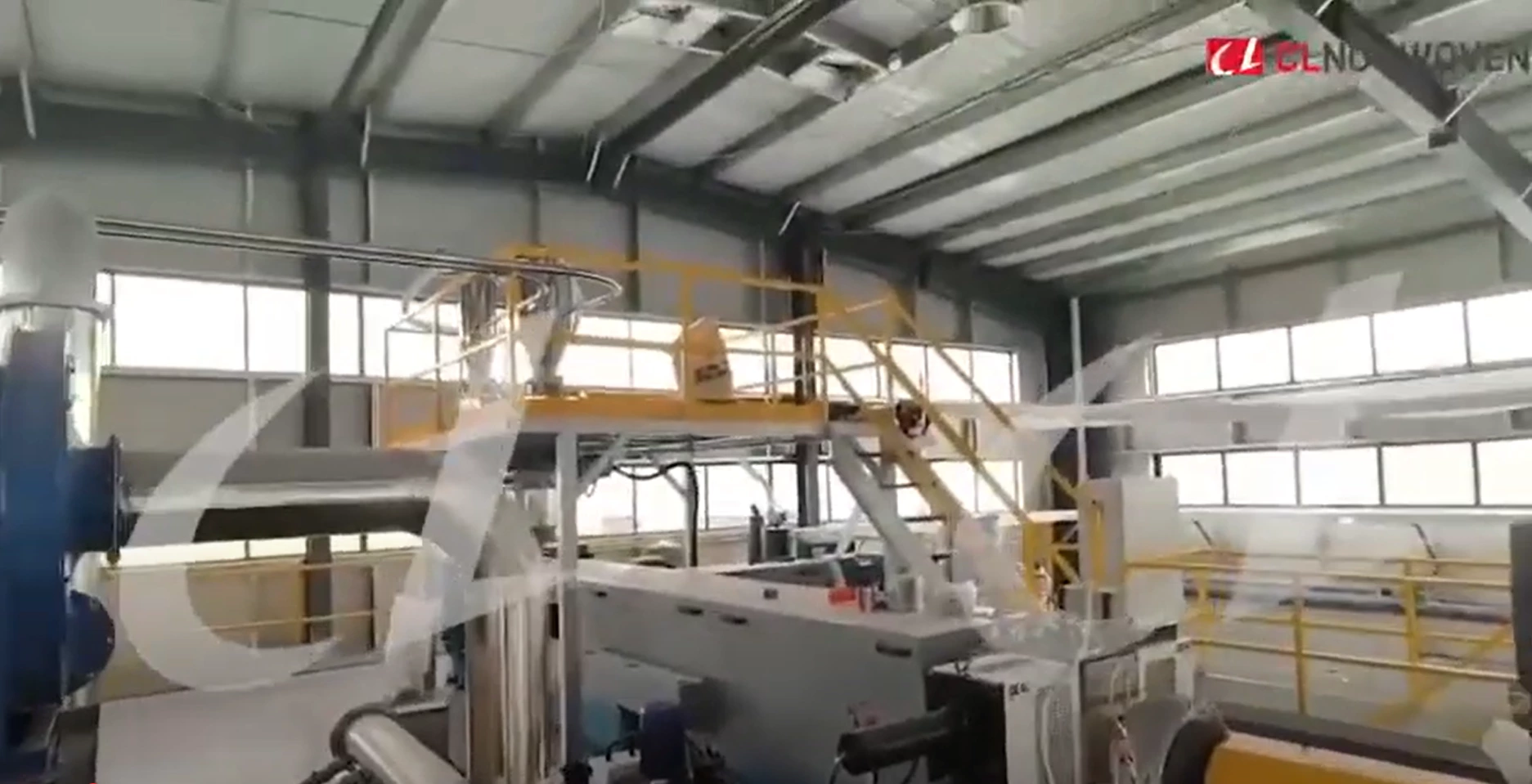 Boost Output by 30% — CL's New Generation Single S Nonwoven Line
