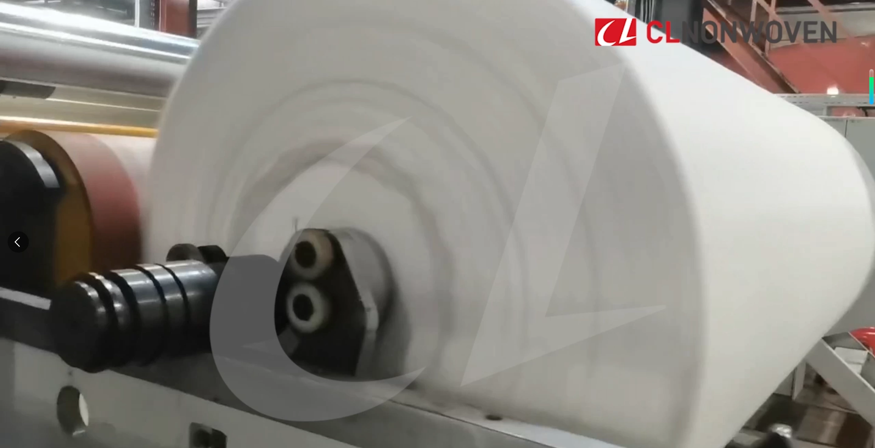 CL Single S Nonwoven Line Running With 300 Meter Per minute