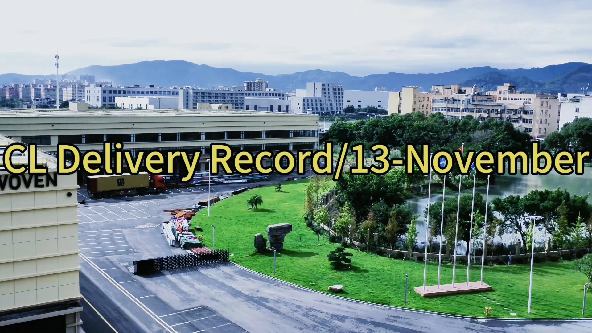 CL-S Plus Nonwoven Line Ship to India